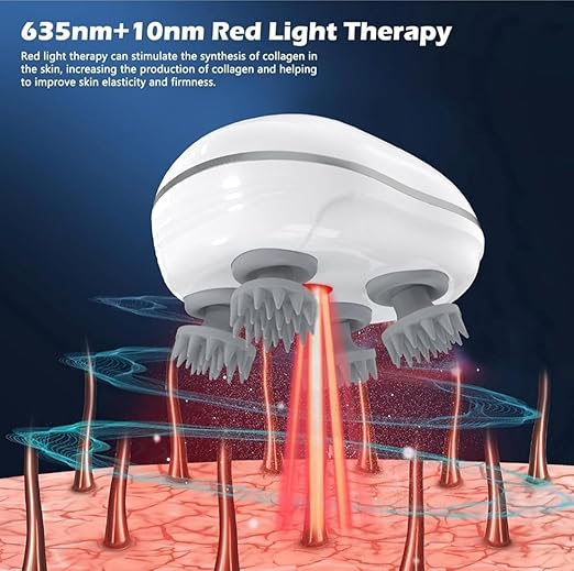 💆 Rechargeable Waterproof Scalp Massager™ – Relax, Refresh & Rejuvenate